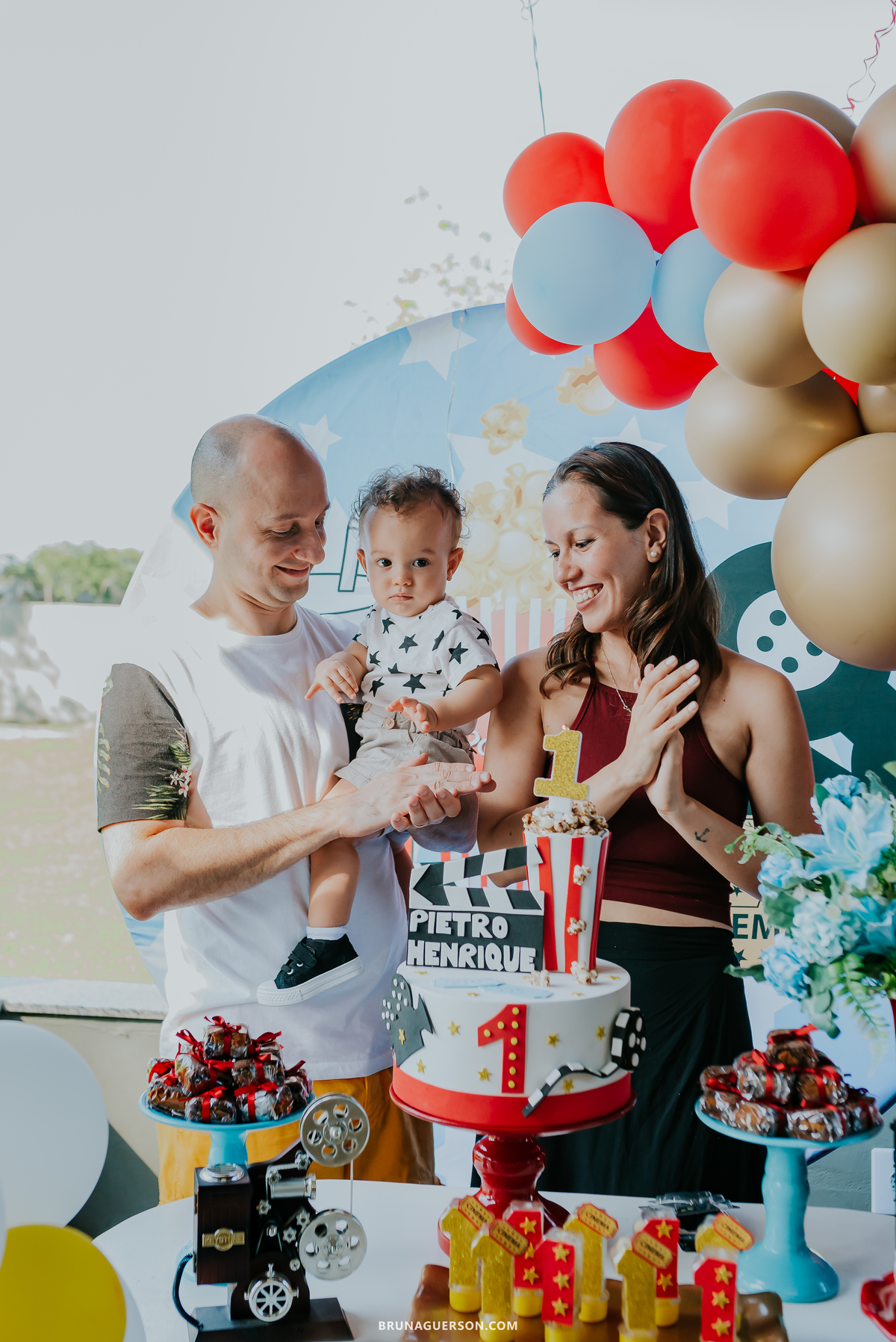fotografia festa infantil 1 ano rio de janeiro bruna Guerson fotografa 