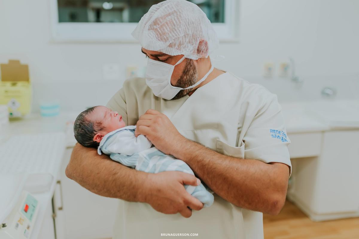 fotografia nascimento parto perinatal barra da Tijuca Rio de Janeiro cesarea heitor