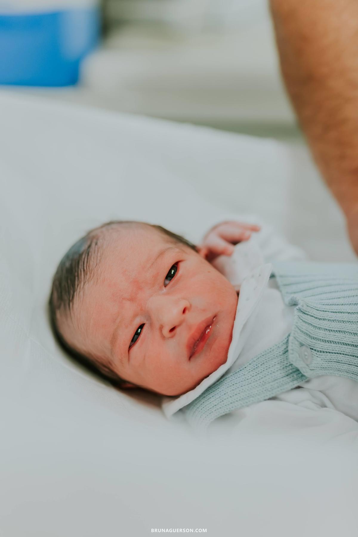 fotografia nascimento parto perinatal barra da Tijuca Rio de Janeiro cesarea heitor