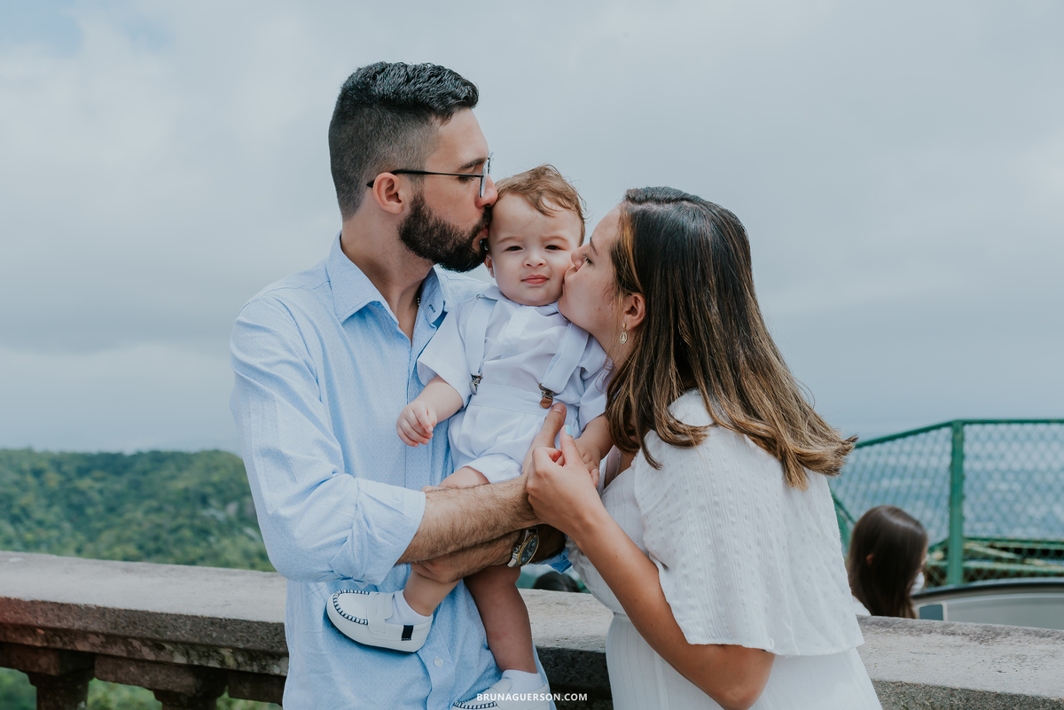 fotografia batizado Cristo Redentor Rio de Janeiro fotografa familia corcovado rj 