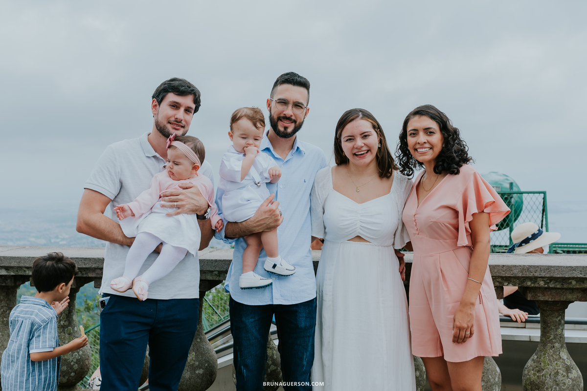 fotografia batizado Cristo Redentor Rio de Janeiro fotografa familia corcovado rj 