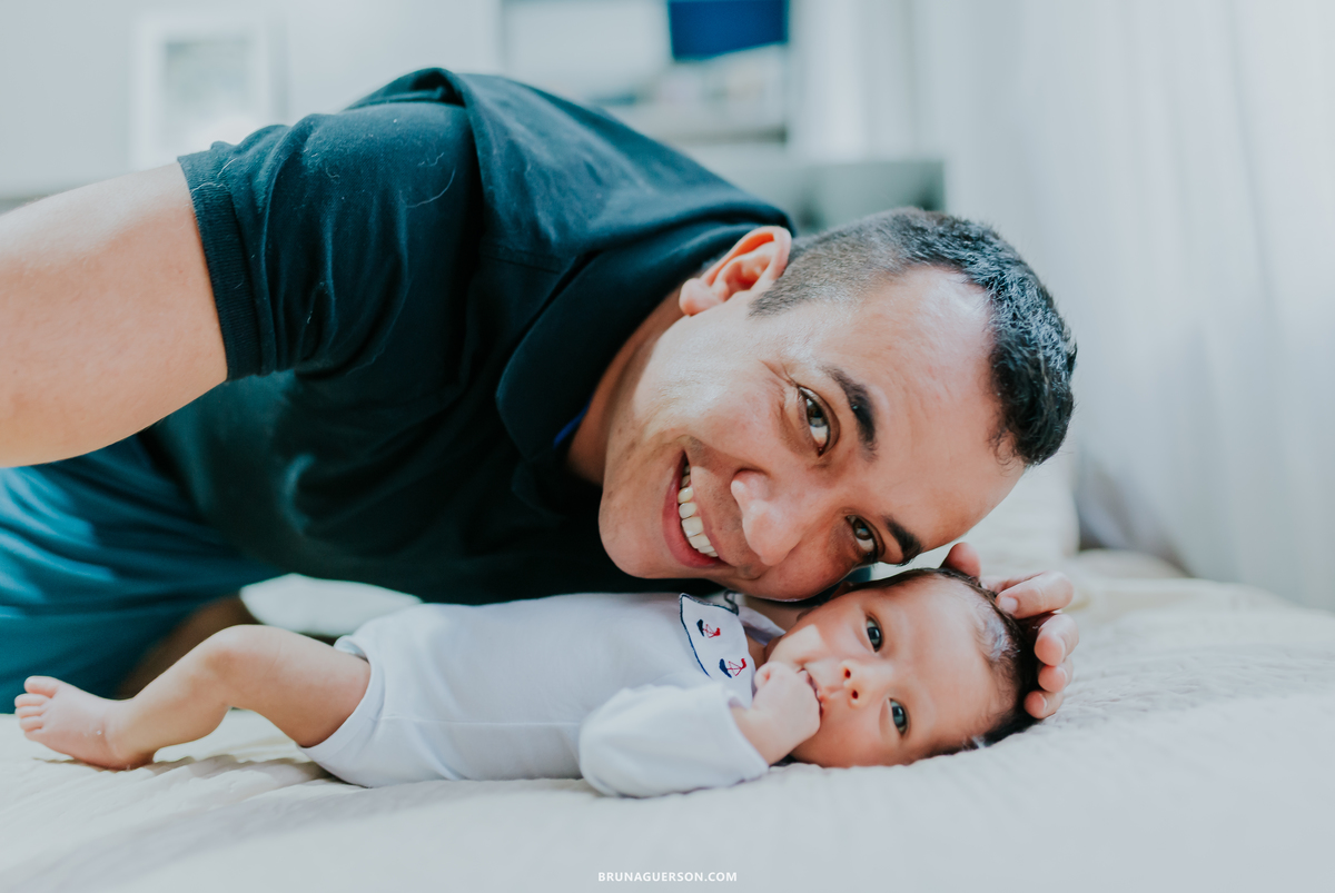 fotografia ensaio em casa familia bebe primeiros dias urca rio de janeiro
