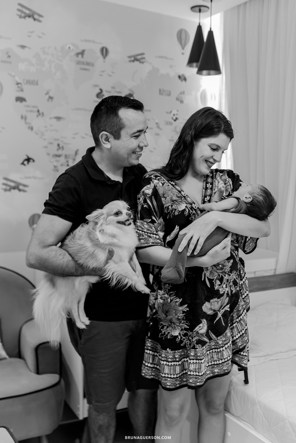 fotografia ensaio em casa familia bebe primeiros dias urca rio de janeiro