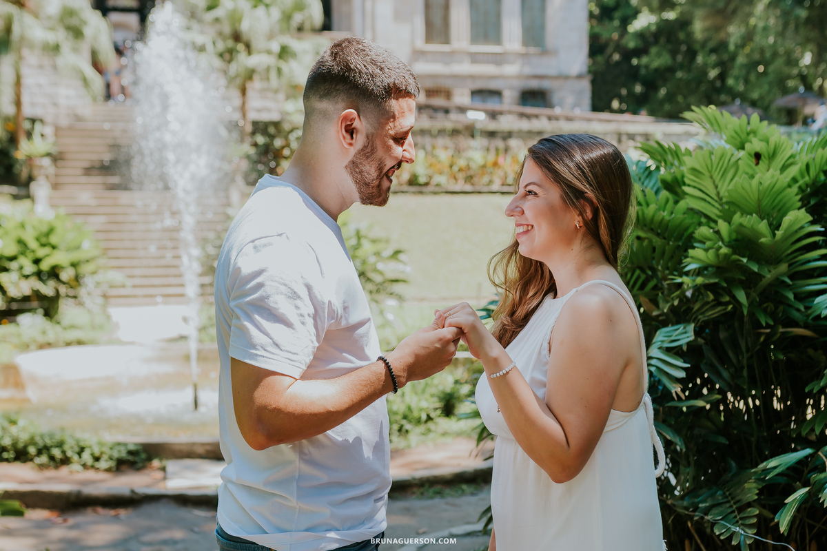 ensaio de casal Parque Lage rj fotografia pedido noivado supresa Rio de Janeiro 
