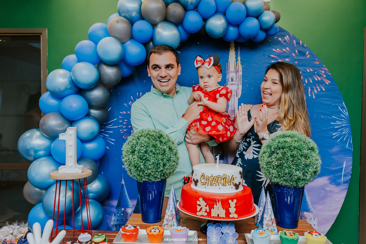 fotografia festa infantil 1 ano catarina Disney Recreio dos Bandeirantes Rio de Janeiro rj 