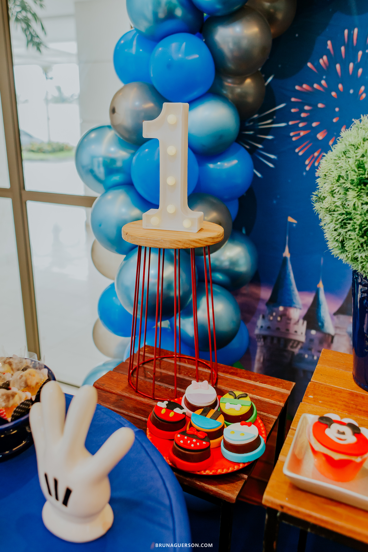 fotografia festa infantil 1 ano catarina Disney Recreio dos Bandeirantes Rio de Janeiro rj 