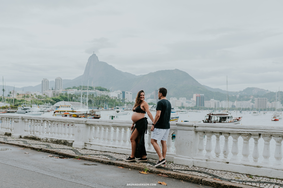 fotografia ensaio gestante externo rio de janeiro urca praia vermelha