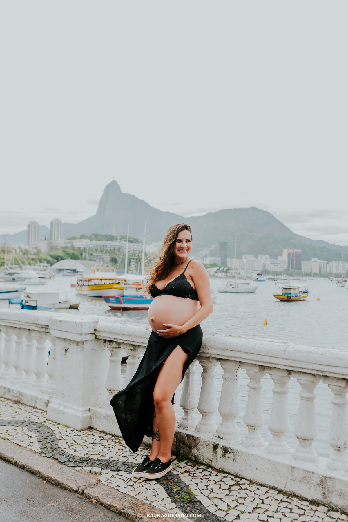 fotografia ensaio gestante externo rio de janeiro urca praia vermelha