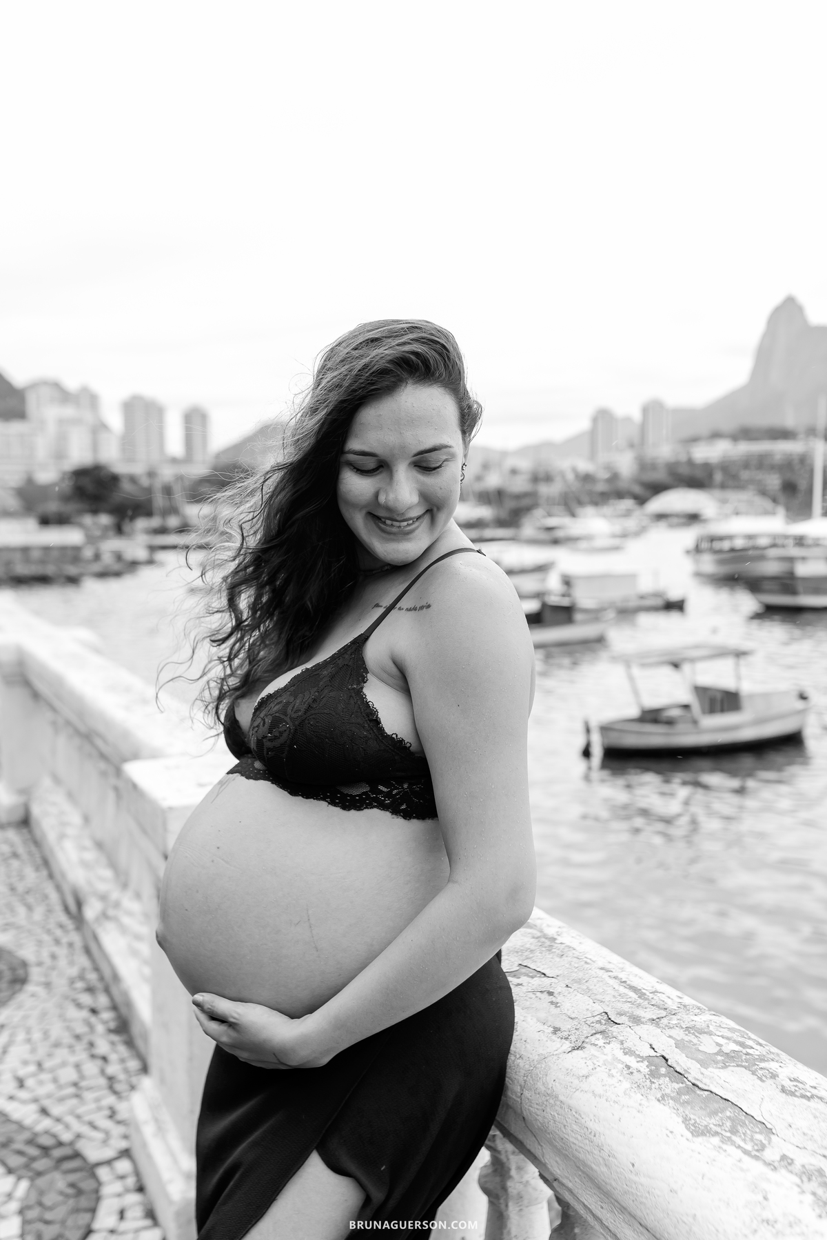 fotografia ensaio gestante externo rio de janeiro urca praia vermelha
