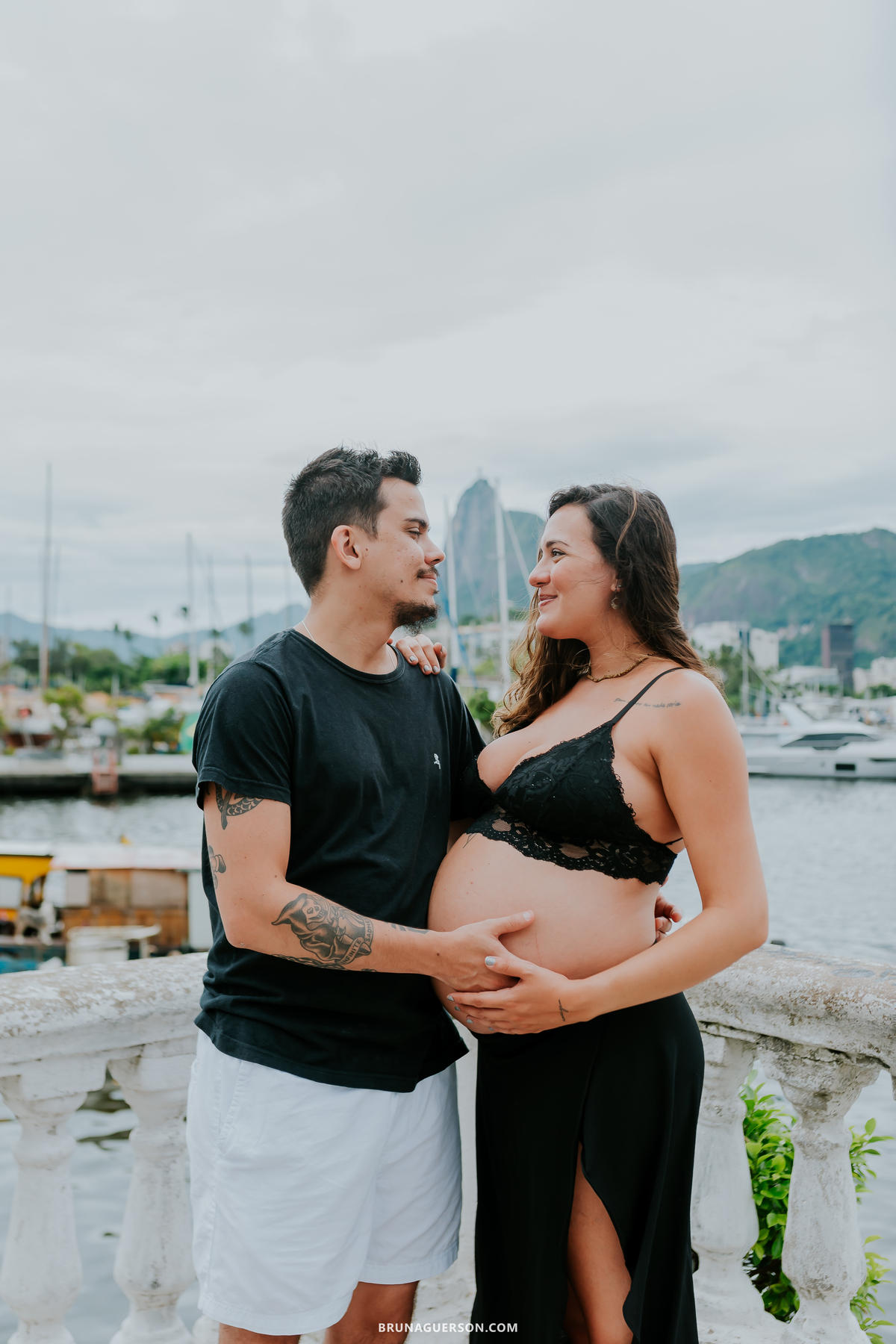 fotografia ensaio gestante externo rio de janeiro urca praia vermelha