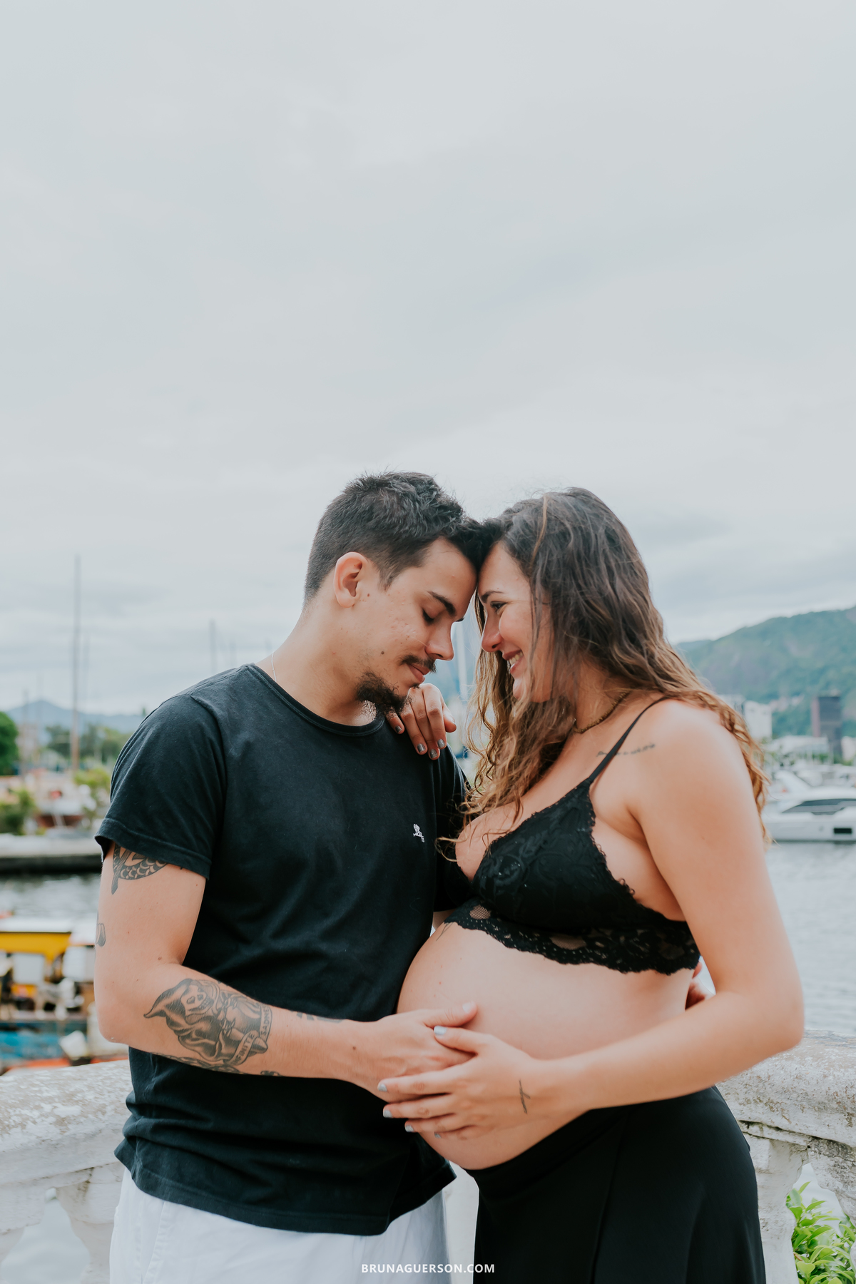 fotografia ensaio gestante externo rio de janeiro urca praia vermelha
