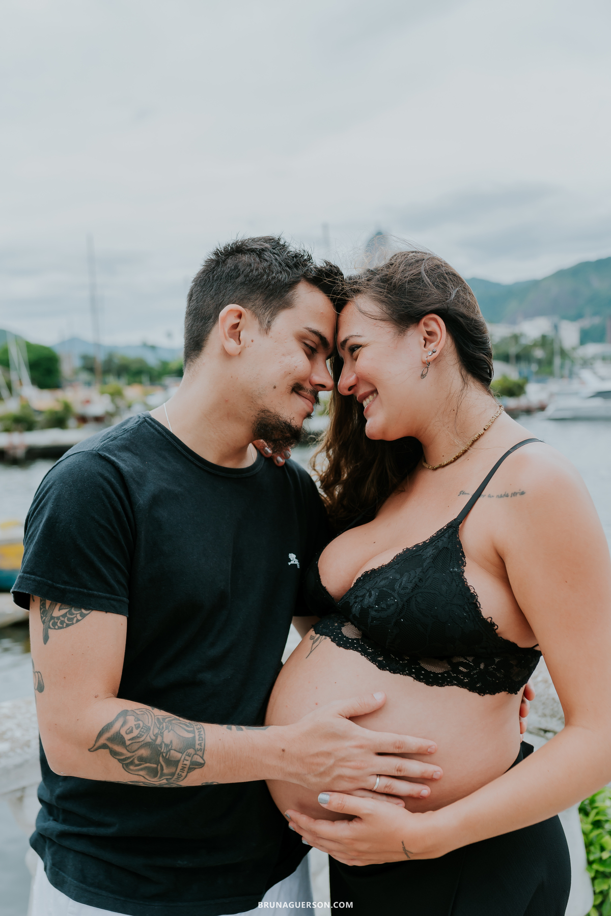 fotografia ensaio gestante externo rio de janeiro urca praia vermelha