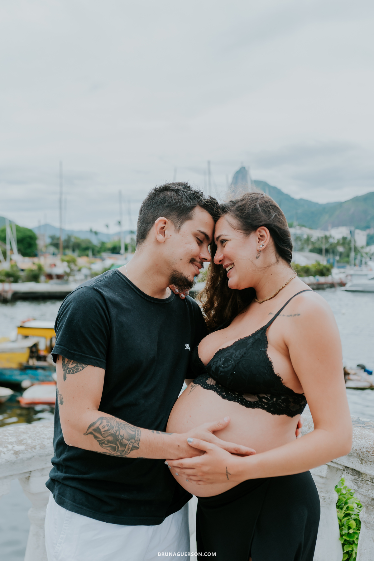 fotografia ensaio gestante externo rio de janeiro urca praia vermelha