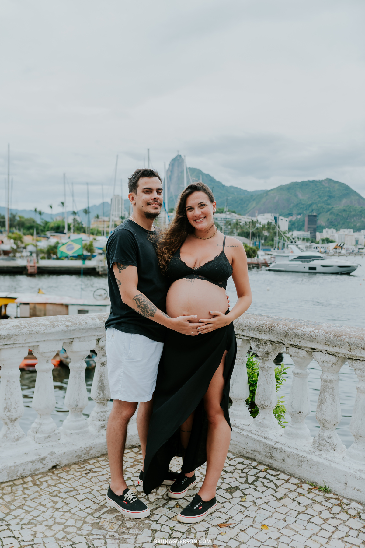 fotografia ensaio gestante externo rio de janeiro urca praia vermelha