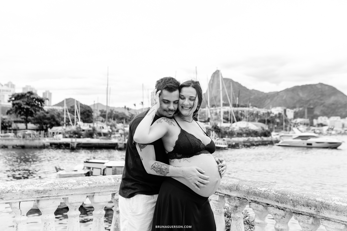fotografia ensaio gestante externo rio de janeiro urca praia vermelha