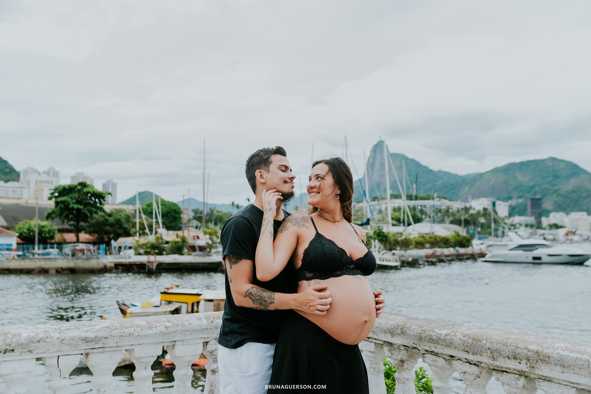 fotografia ensaio gestante externo rio de janeiro urca praia vermelha