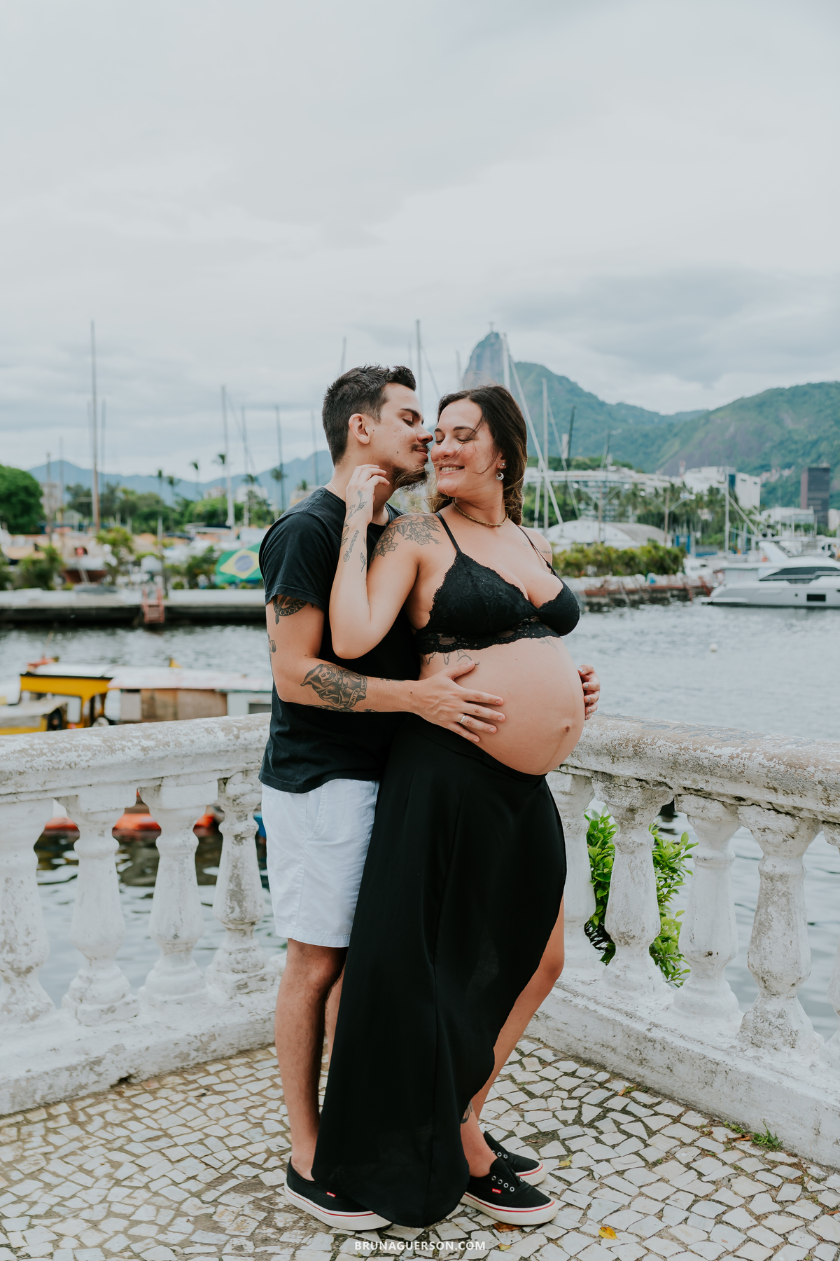 fotografia ensaio gestante externo rio de janeiro urca praia vermelha