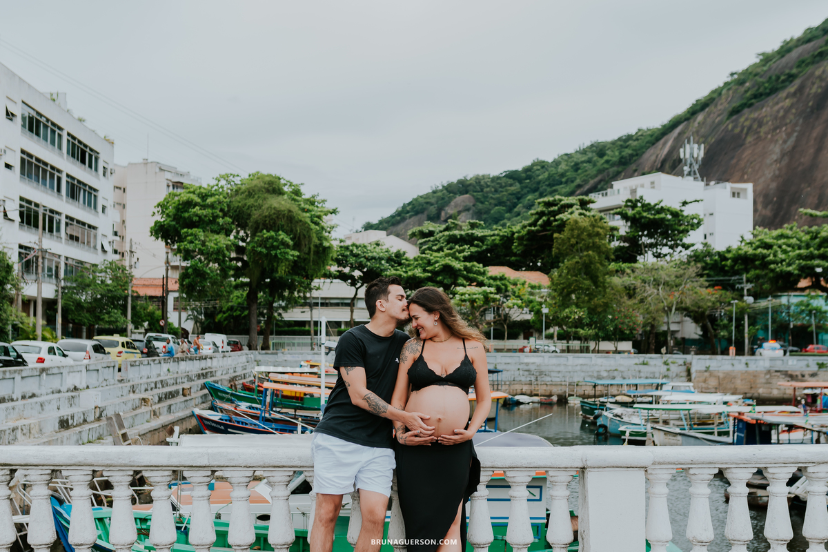 fotografia ensaio gestante externo rio de janeiro urca praia vermelha