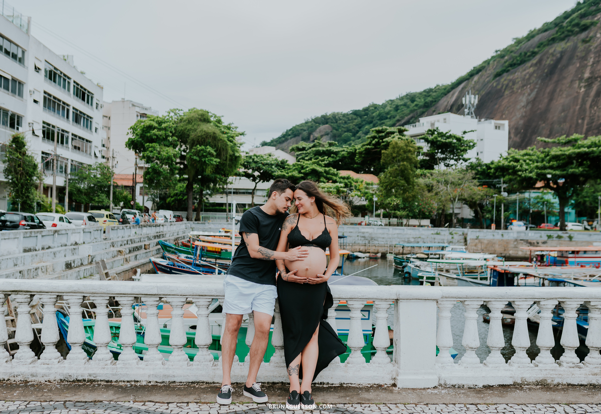 fotografia ensaio gestante externo rio de janeiro urca praia vermelha