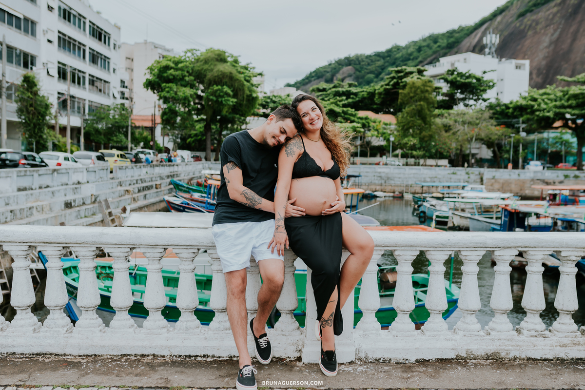 fotografia ensaio gestante externo rio de janeiro urca praia vermelha