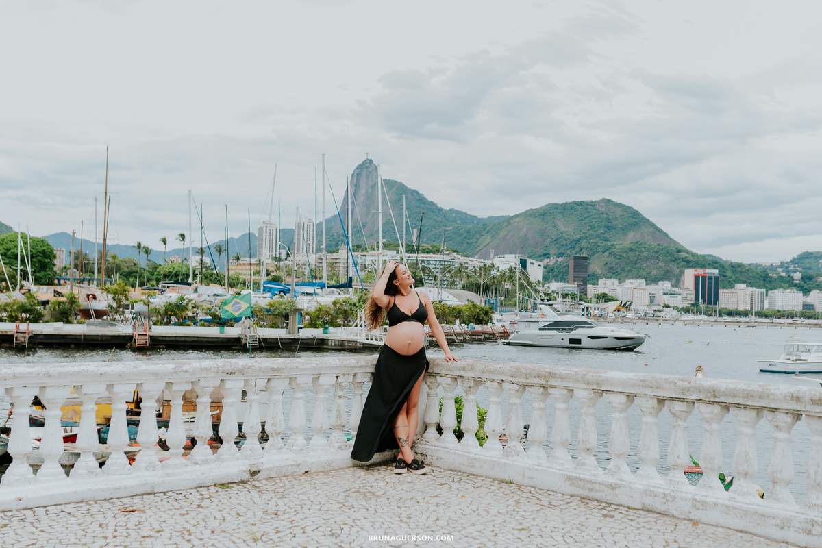 fotografia ensaio gestante externo rio de janeiro urca praia vermelha