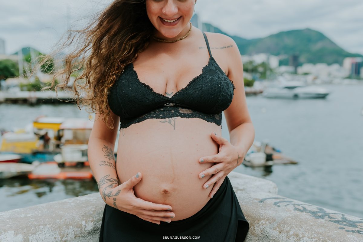 fotografia ensaio gestante externo rio de janeiro urca praia vermelha
