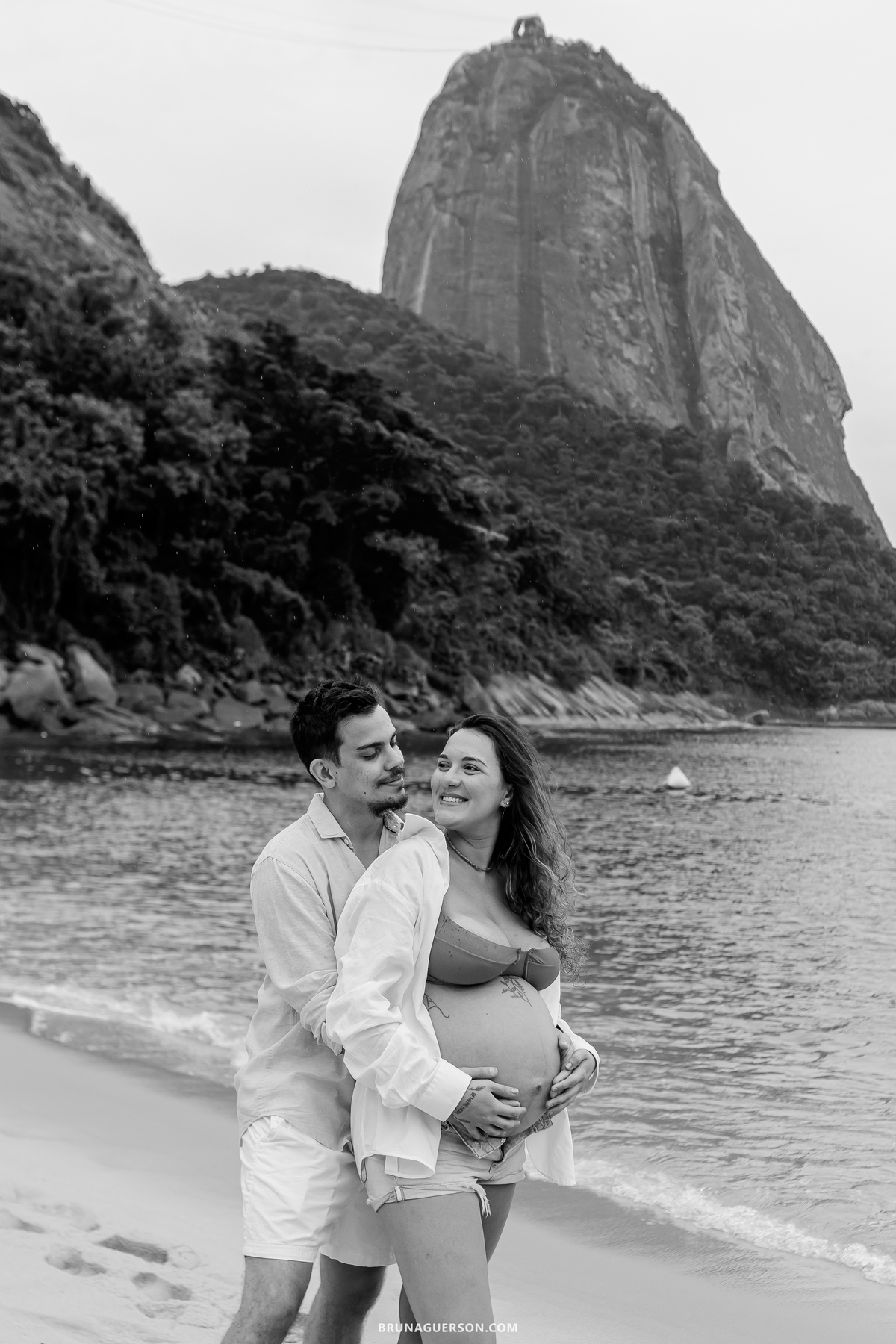 fotografia ensaio gestante externo rio de janeiro urca praia vermelha