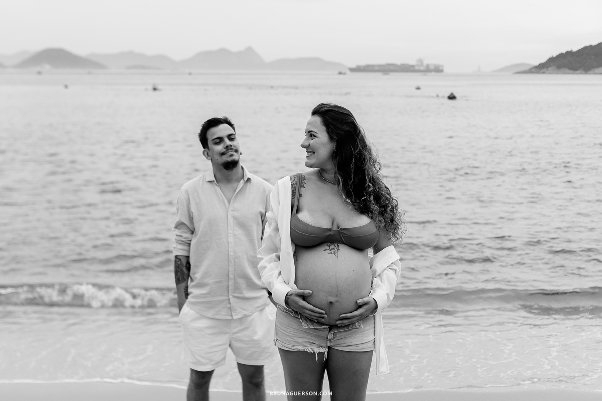 fotografia ensaio gestante externo rio de janeiro urca praia vermelha