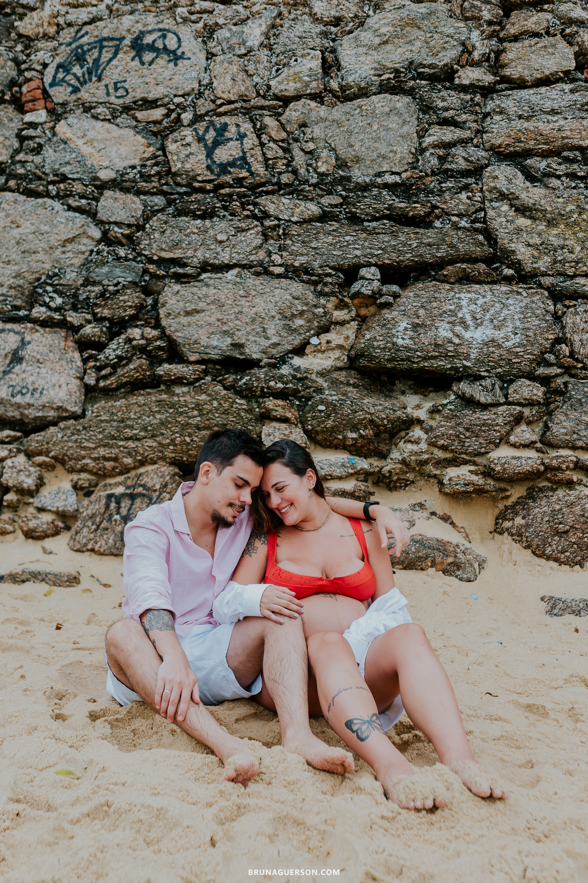 fotografia ensaio gestante externo rio de janeiro urca praia vermelha
