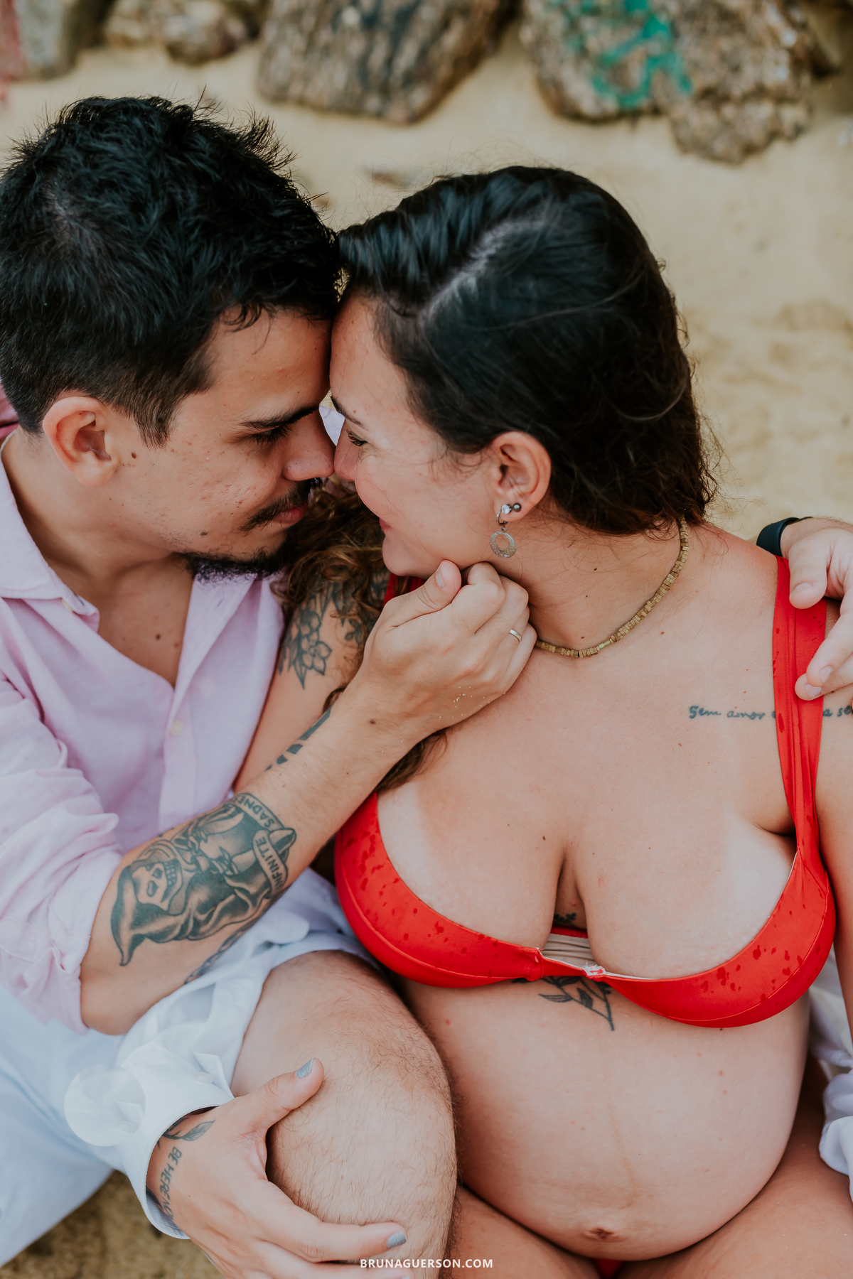 fotografia ensaio gestante externo rio de janeiro urca praia vermelha