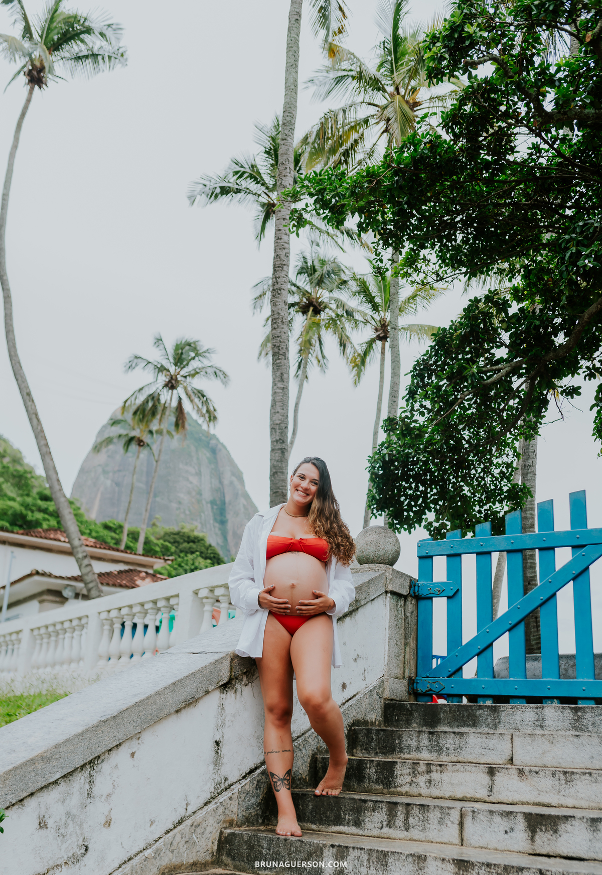 fotografia ensaio gestante externo rio de janeiro urca praia vermelha