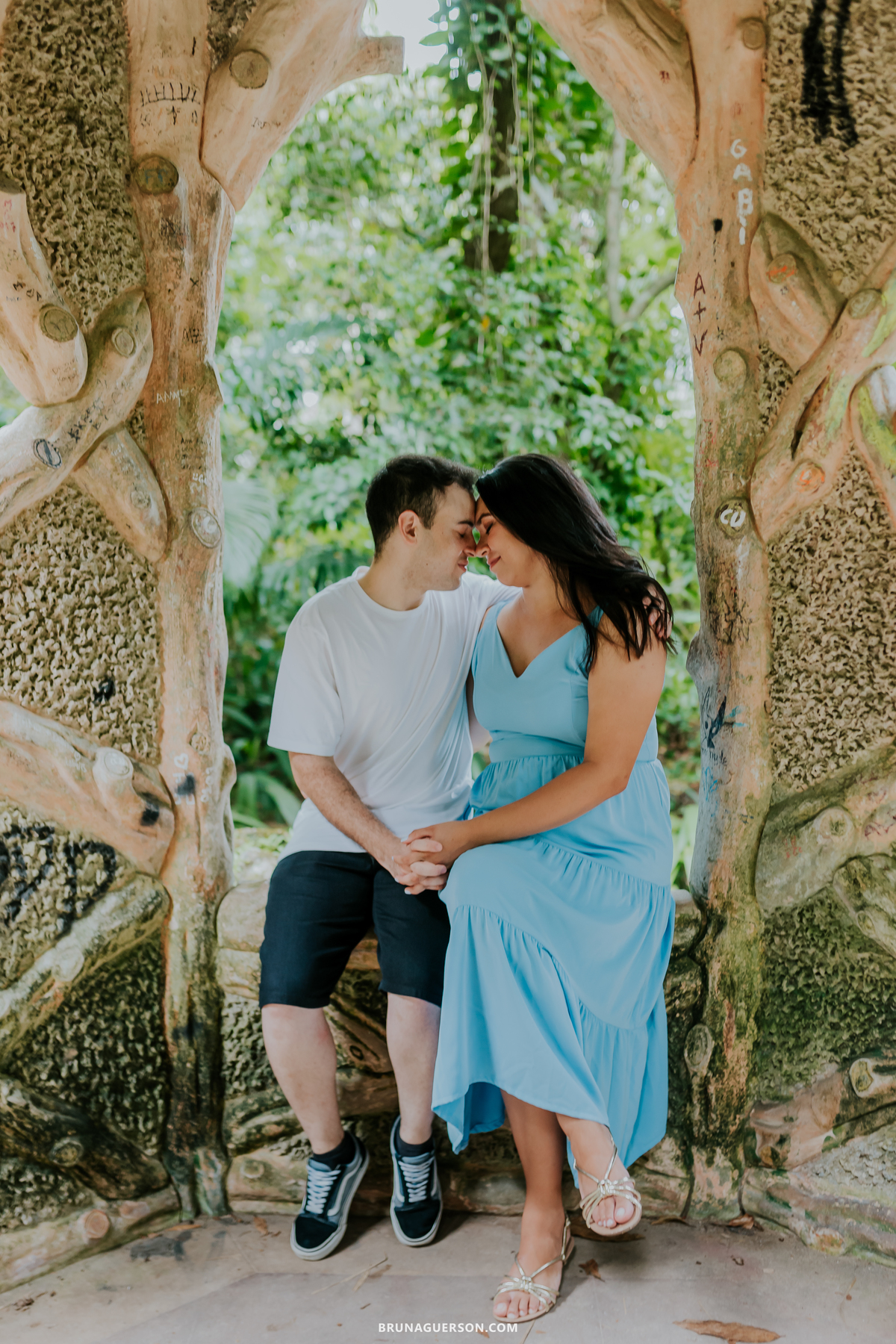 fotografia ensaio casal externo natureza Parque Lage rj 