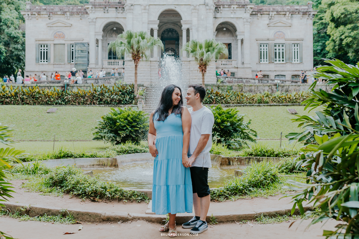 fotografia ensaio casal externo natureza Parque Lage rj 