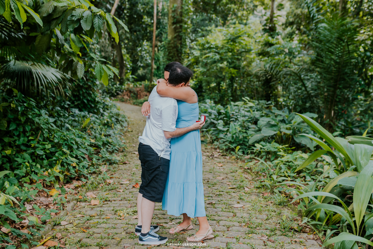 fotografia ensaio casal externo natureza Parque Lage rj 