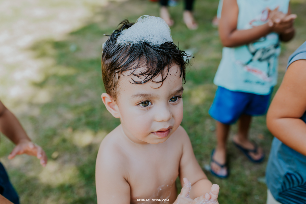 fotografia festa infantil Jacarepaguá meu pe de jacaranda tema futebol Rio de Janeiro 