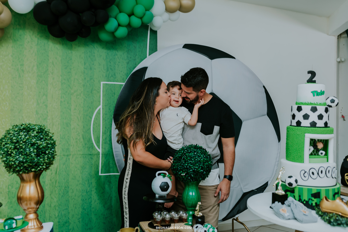 fotografia festa infantil Jacarepaguá meu pe de jacaranda tema futebol Rio de Janeiro 