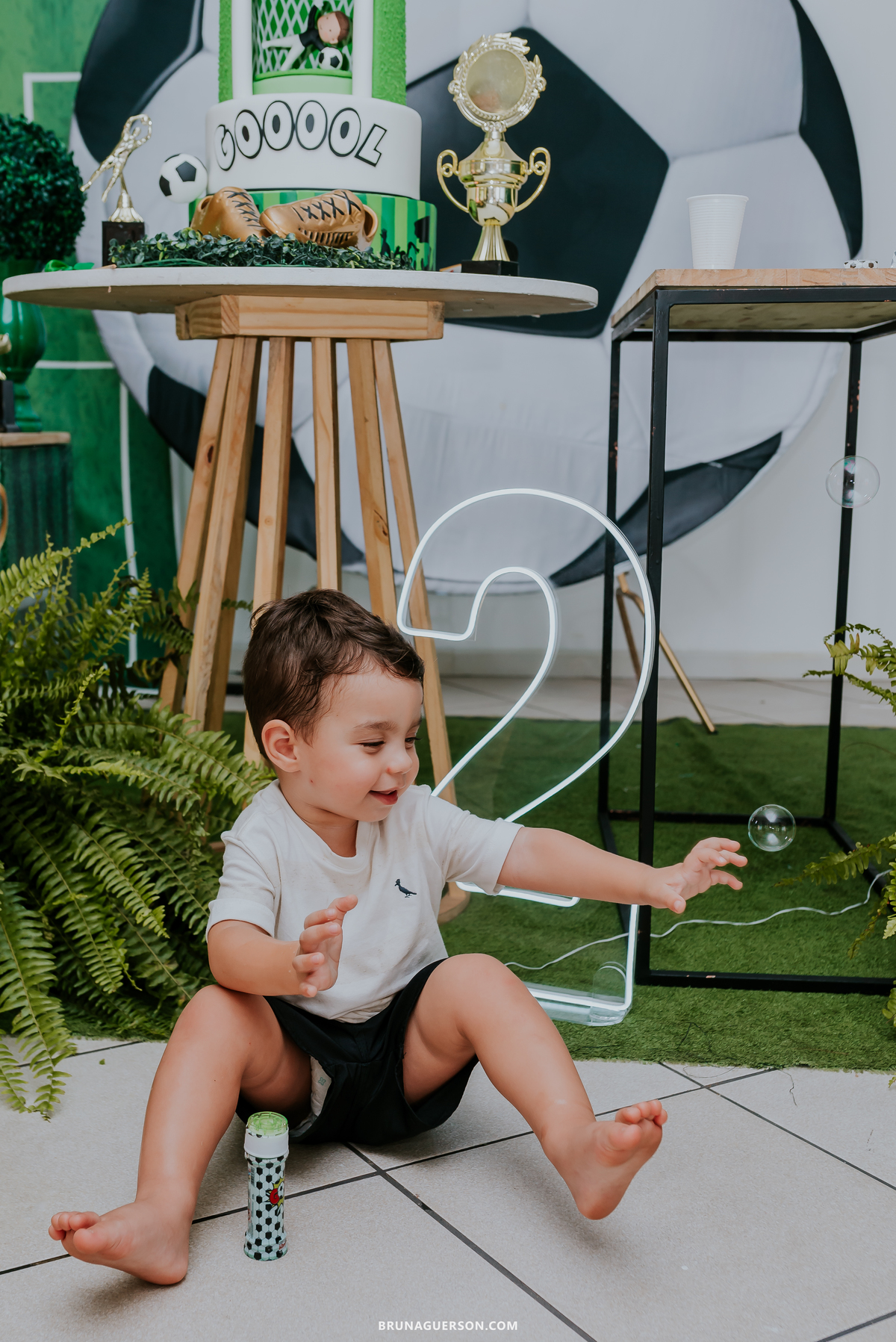 fotografia festa infantil Jacarepaguá meu pe de jacaranda tema futebol Rio de Janeiro 