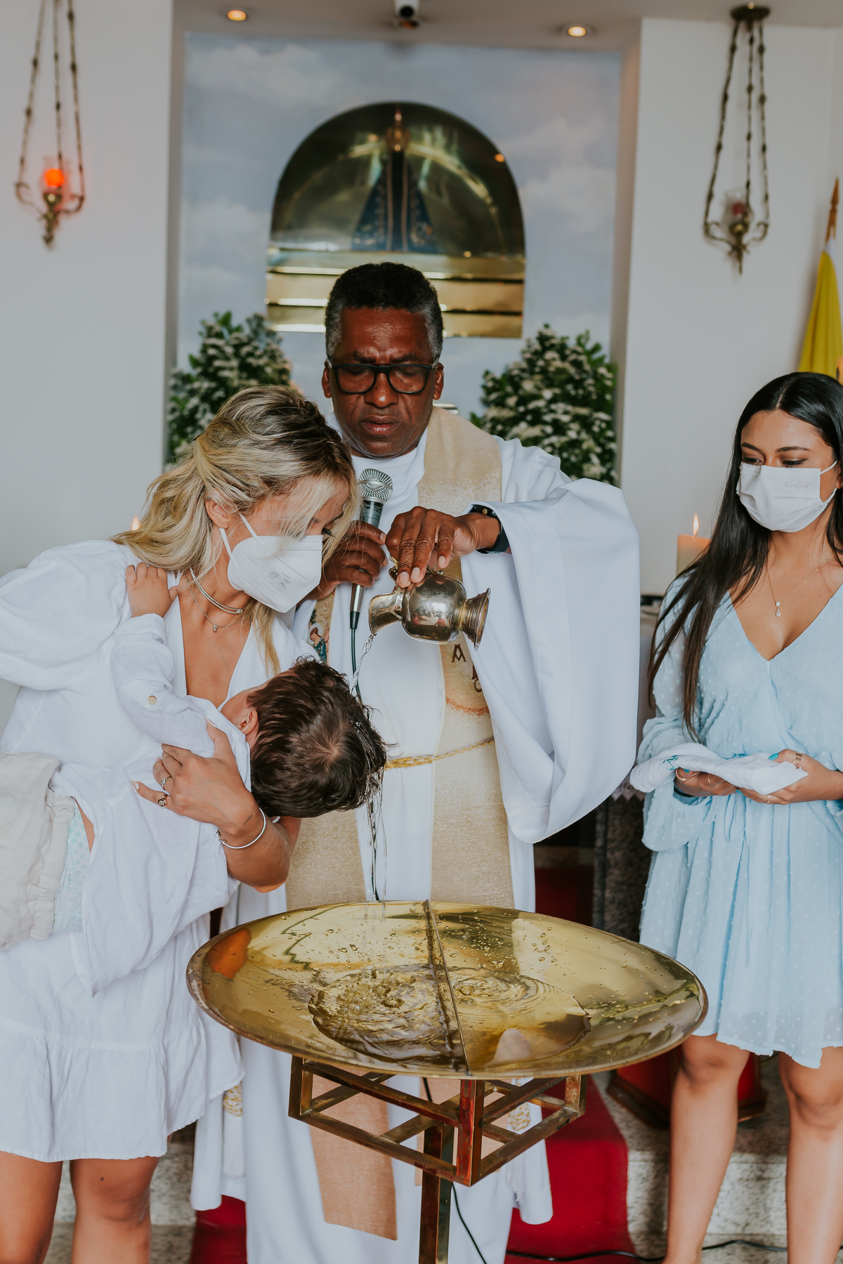 batizado Rio de Janeiro Cristo Redentor benjamin fotografia fotografa familia 