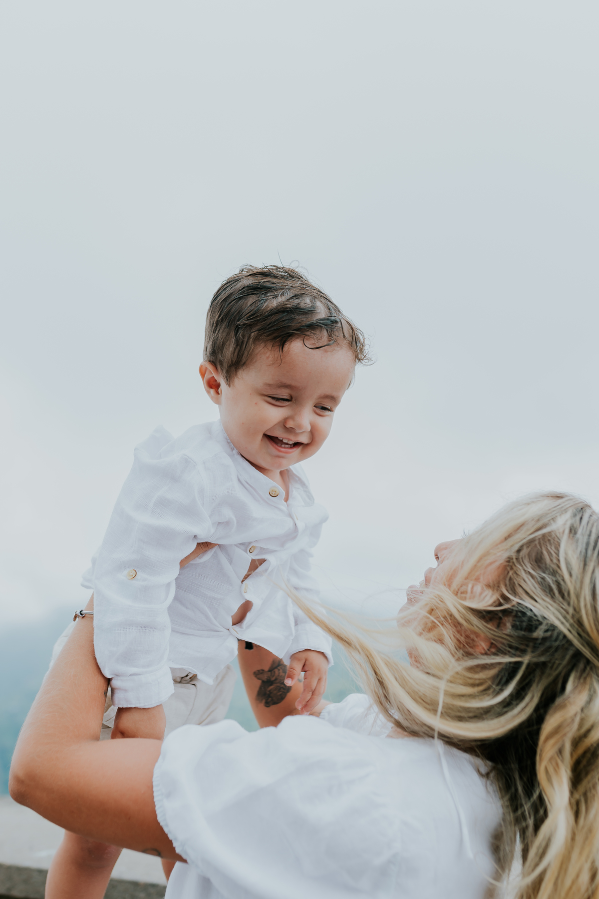 batizado Rio de Janeiro Cristo Redentor benjamin fotografia fotografa familia 