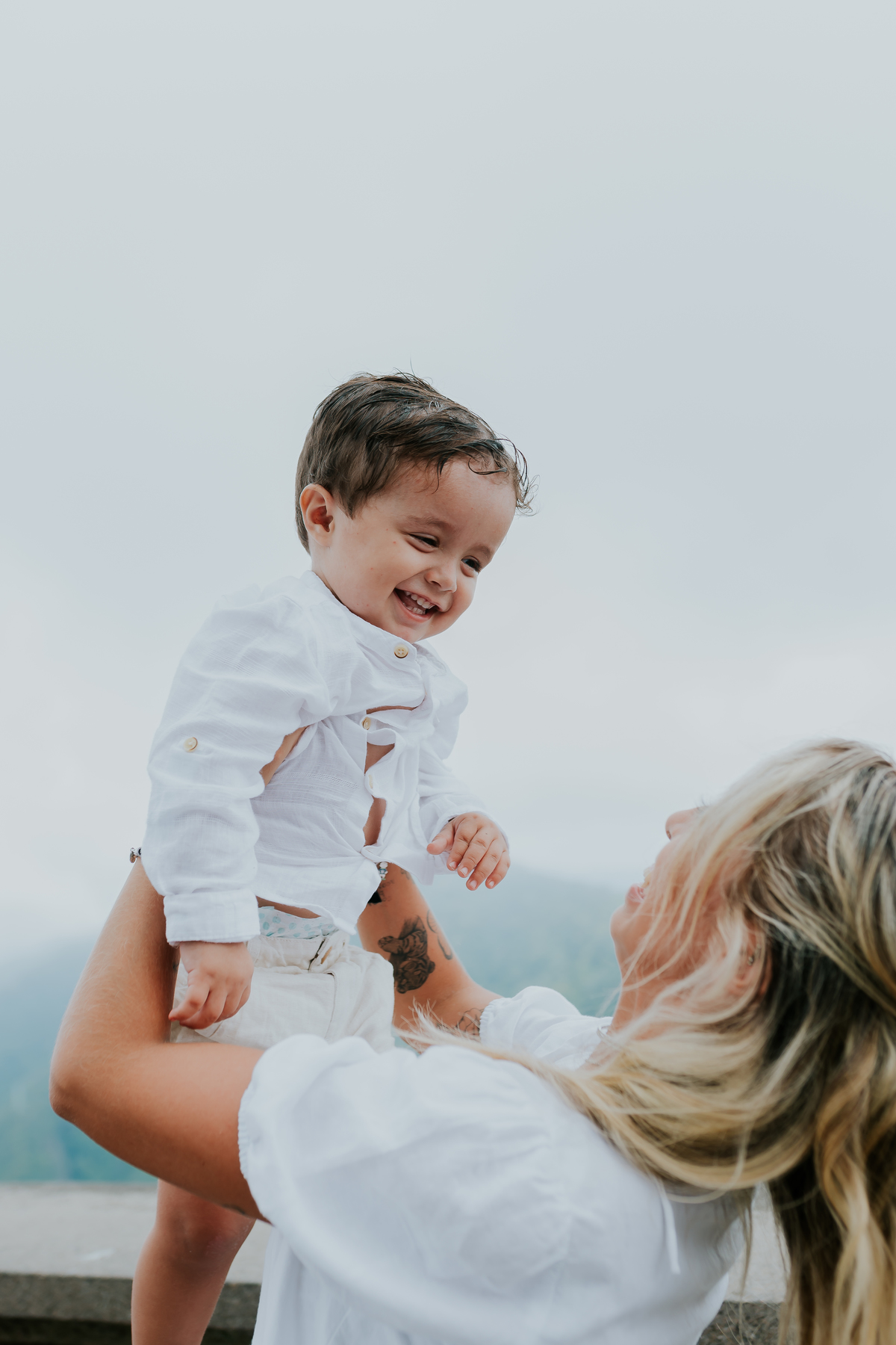 batizado Rio de Janeiro Cristo Redentor benjamin fotografia fotografa familia 