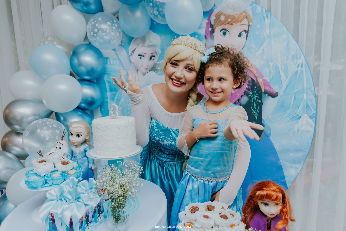 fotografia festa infantil tijuca Rio de Janeiro frozen thais 3 anos em casa