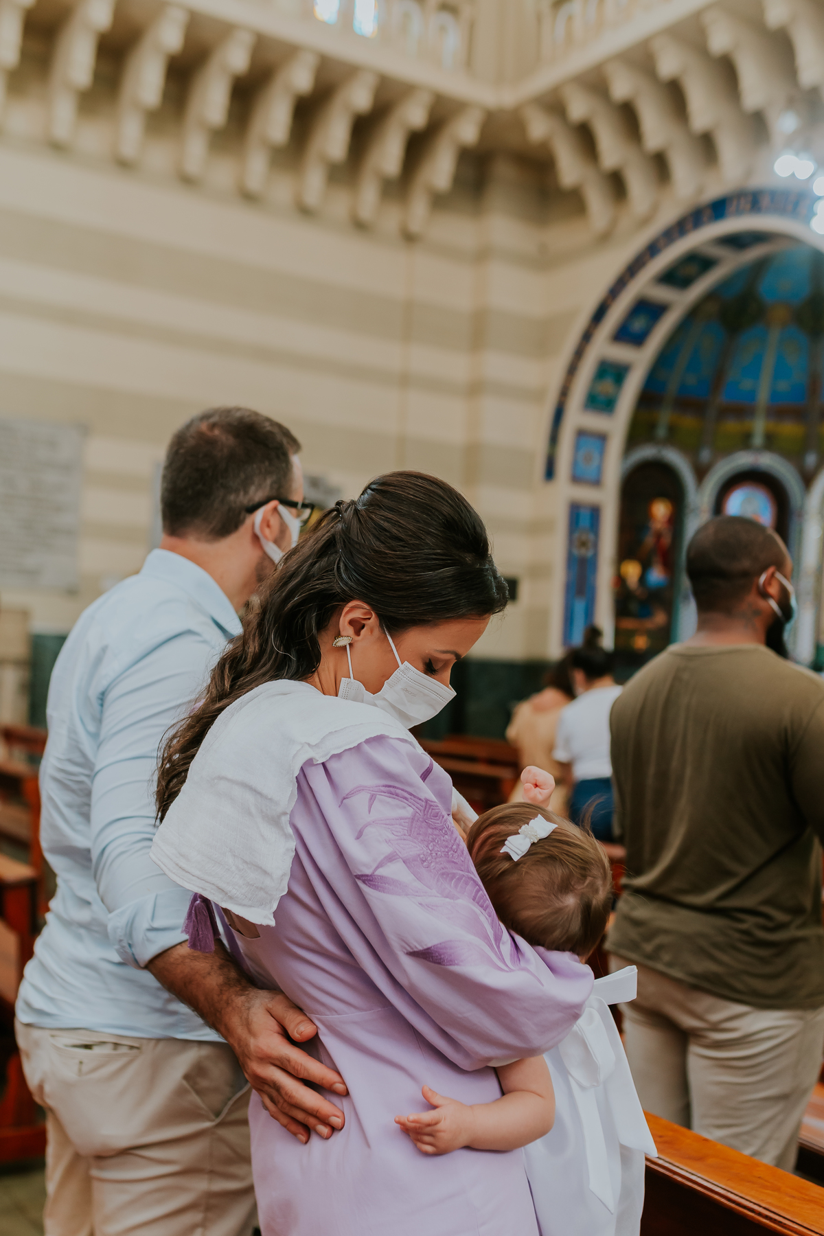 batizado igreja capuchinhos fotografia tijuca Rio de Janeiro Isadora fotografa familia rj 