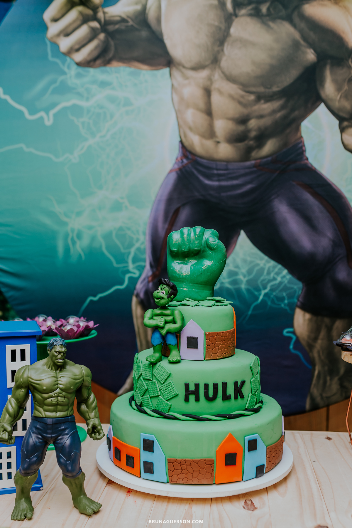 fotografia festa infantil casa de festas uni uni te Rio de Janeiro barra da tijuca lucas 5 anos hulk