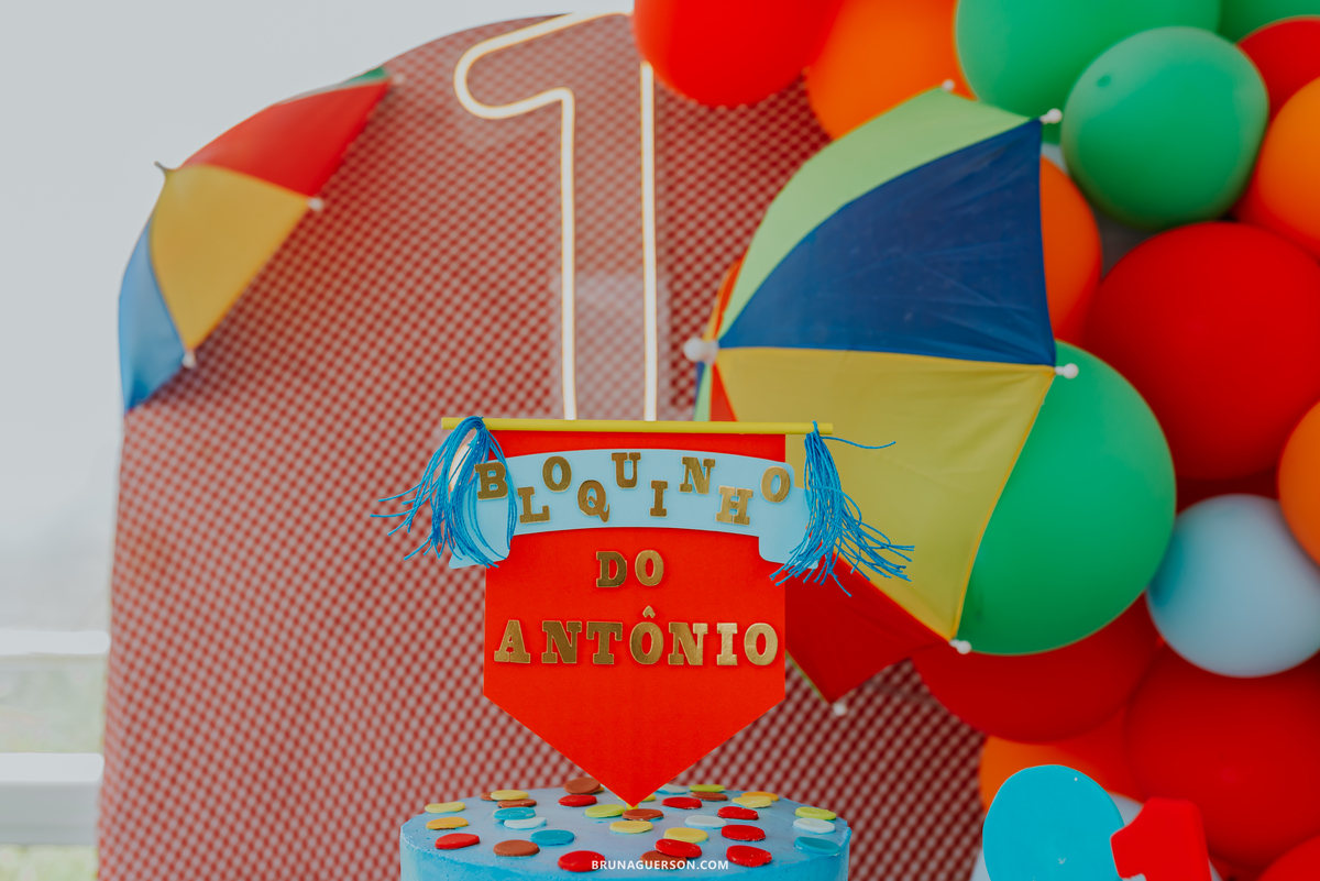 fotografia festa infantil bloquinho do Antonio 1 ano Jacarepaguá rio de janeiro 