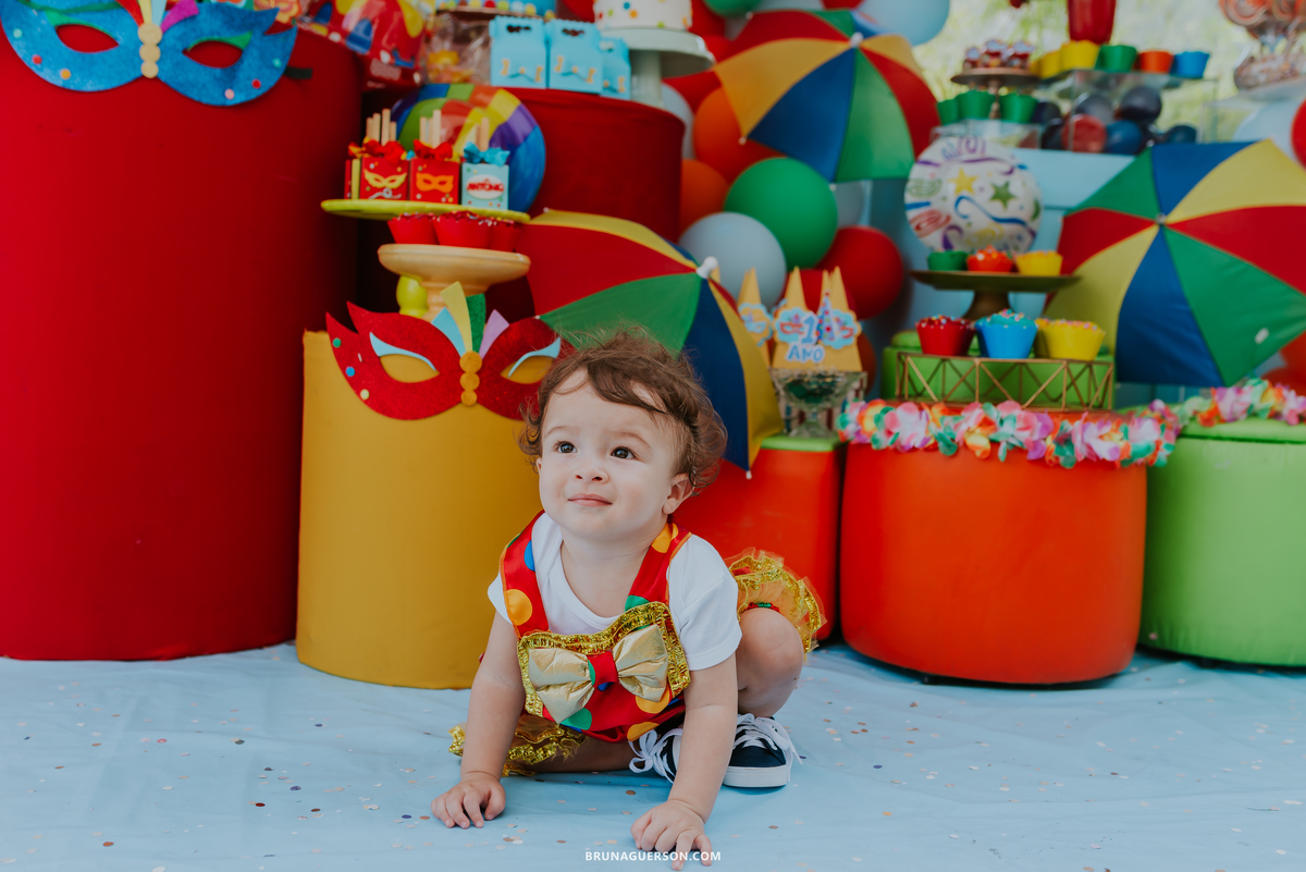 fotografia festa infantil bloquinho do Antonio 1 ano Jacarepaguá rio de janeiro 