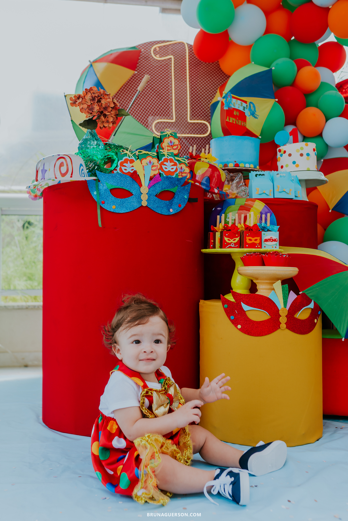 fotografia festa infantil bloquinho do Antonio 1 ano Jacarepaguá rio de janeiro 