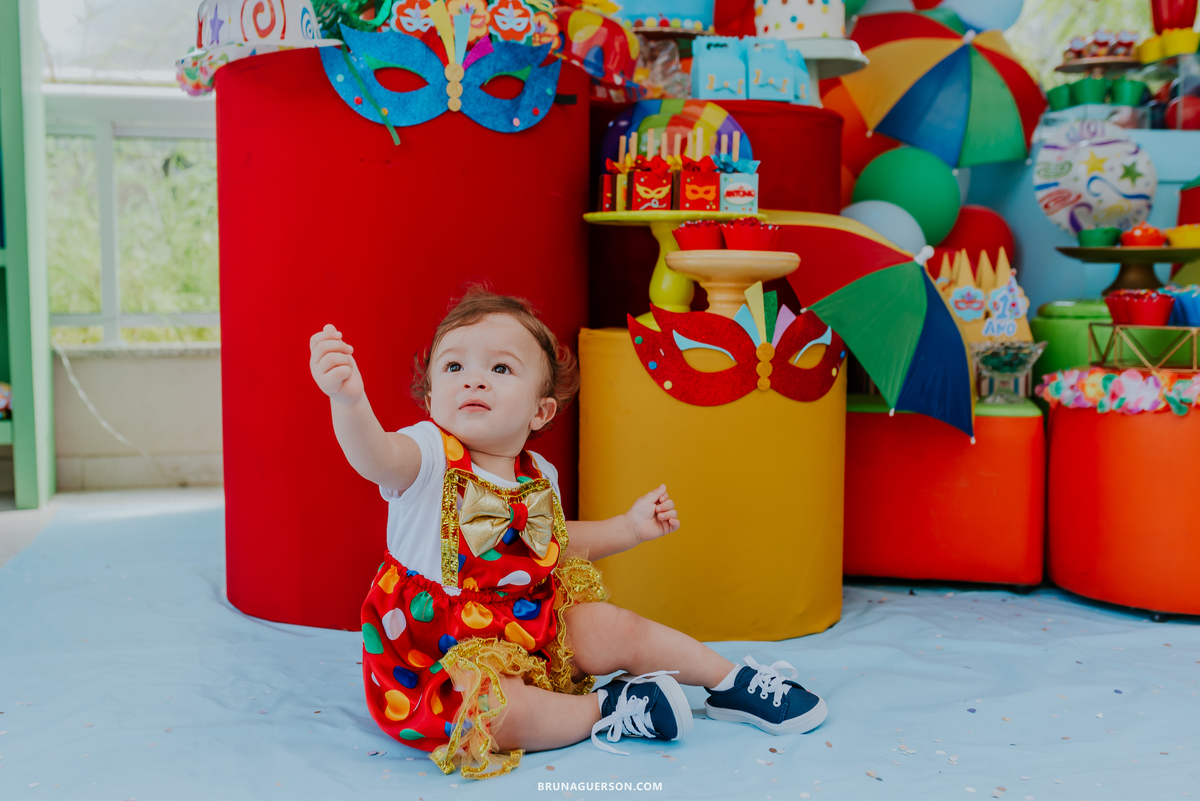 fotografia festa infantil bloquinho do Antonio 1 ano Jacarepaguá rio de janeiro 