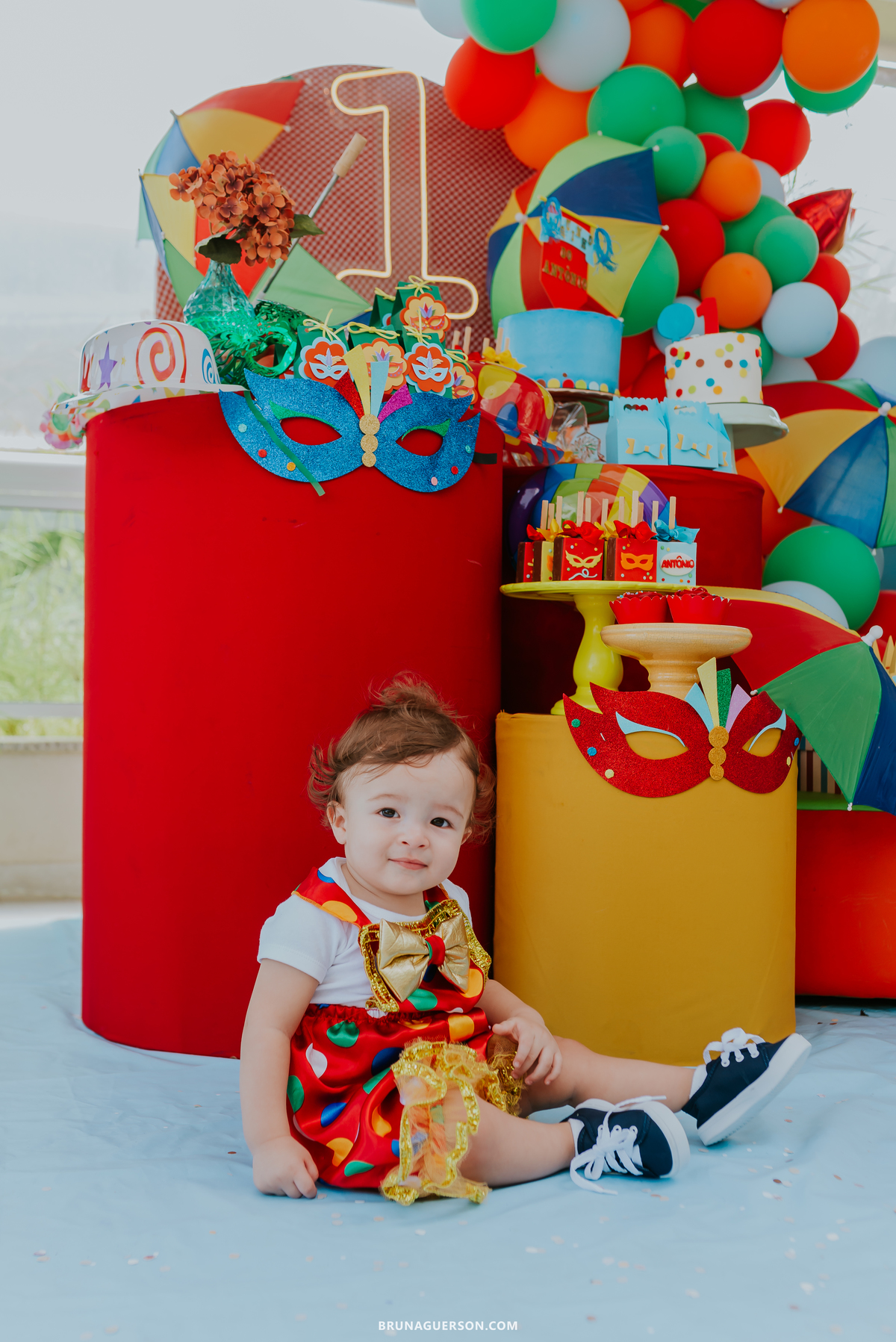 fotografia festa infantil bloquinho do Antonio 1 ano Jacarepaguá rio de janeiro 