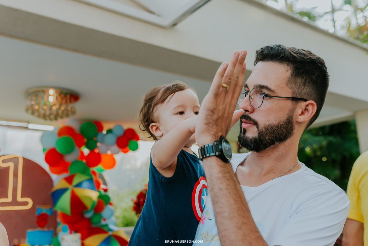 fotografia festa infantil bloquinho do Antonio 1 ano Jacarepaguá rio de janeiro 