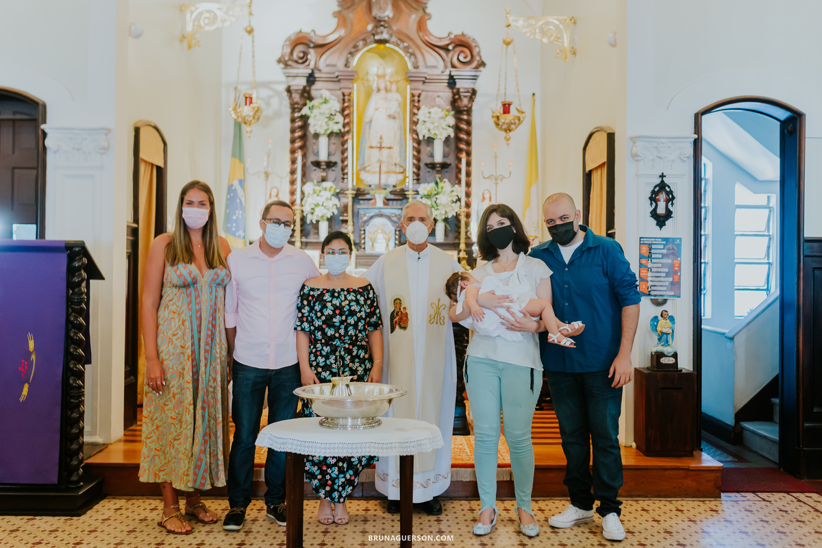 fotografia batizado batismo urca igreja nossa senhora do brasil Rio de Janeiro 
